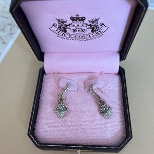 Juicy Couture Studded Heart Earrings